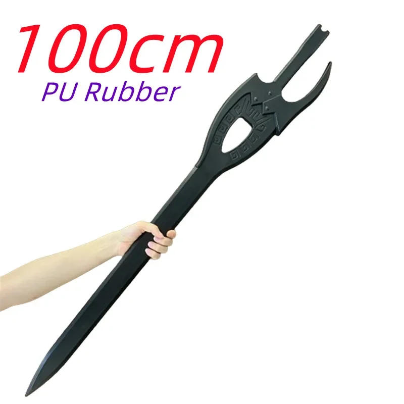 Description Picture 3 of itemWW Snow Tombed Starsilver Sword Wind Ear Fungwan Cosplay Weapon Coldest Sword Movie Role Playing Halloween Safety PU Model Gift