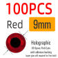 9mm Red 100pcs