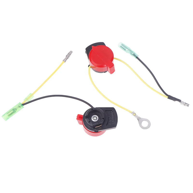 Description Picture 3 of item1PC DIY Accessories 2/3 Wires Engine Power Stop On Off Kill Switch Control For GX110 GX120 GX160 GX200 GX240