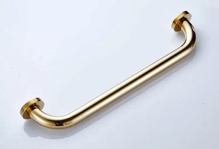 Description Picture 3 of itemGrab Rail Gold Brass Wall Mounted Bathroom Armrest Handle Bathtub Grab Bar Toilet Elderly Handrail Home Safety