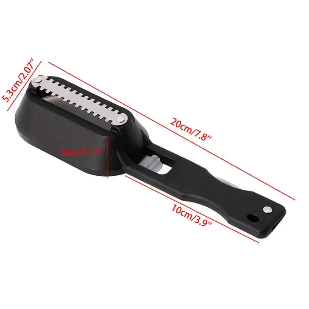 Description Picture 4 of itemFish Skin Brush Scraping Fishing Scale Brush Graters Fast Remove Fish Knife Cleaning Peeler Scaler Scraper Seafood Tools