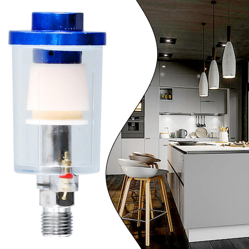 Description Picture 4 of itemAir Tools Filter Water Oil Separator Aluminum Alloy + PC Filter Bowl High Pressure Paint Pneumatic Parts Brand New