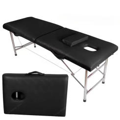 Professional carry on massage beauty bed, folding massage tattoo SPA bed, custom beauty salon, thickening treatment table