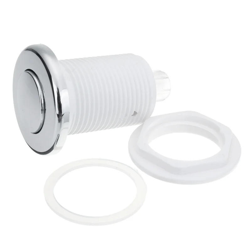 Description Picture 5 of item32mm Air Switch On Off Push Button 1m air hose For Bathtub Spa Garbage Whirlpool Pneumatic Micro Switch Toggle Home Kit