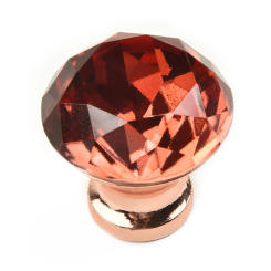 Pull Door Handle Drawer Pulls Stylish Rose Gold Rhinestone Cabinet Cupboard Wardrobe Fashion Practical 1pcs 1x