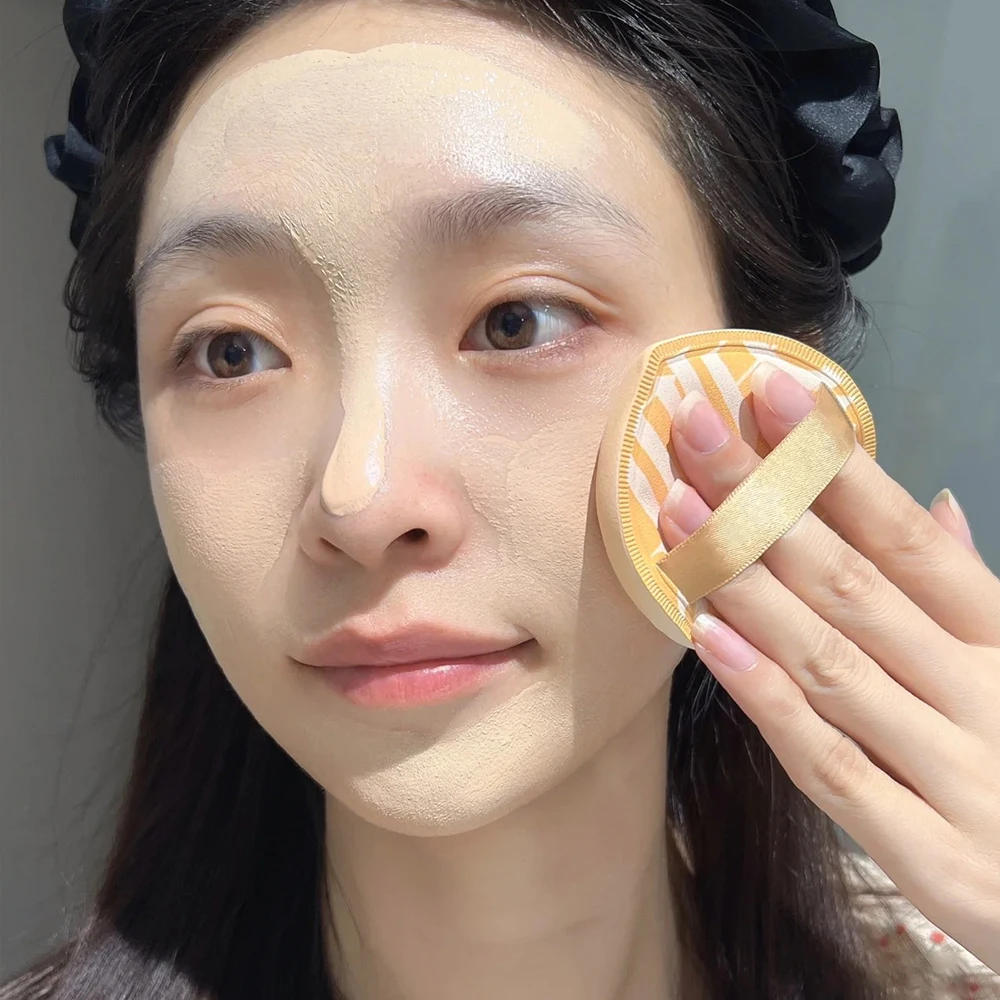 Description Picture 5 of itemXL Super Thick Cosmetics Puff Concealer Foundation Sponge Cushions Large Size Wet Dry Use Face Beauty Makeup Puffs Tools