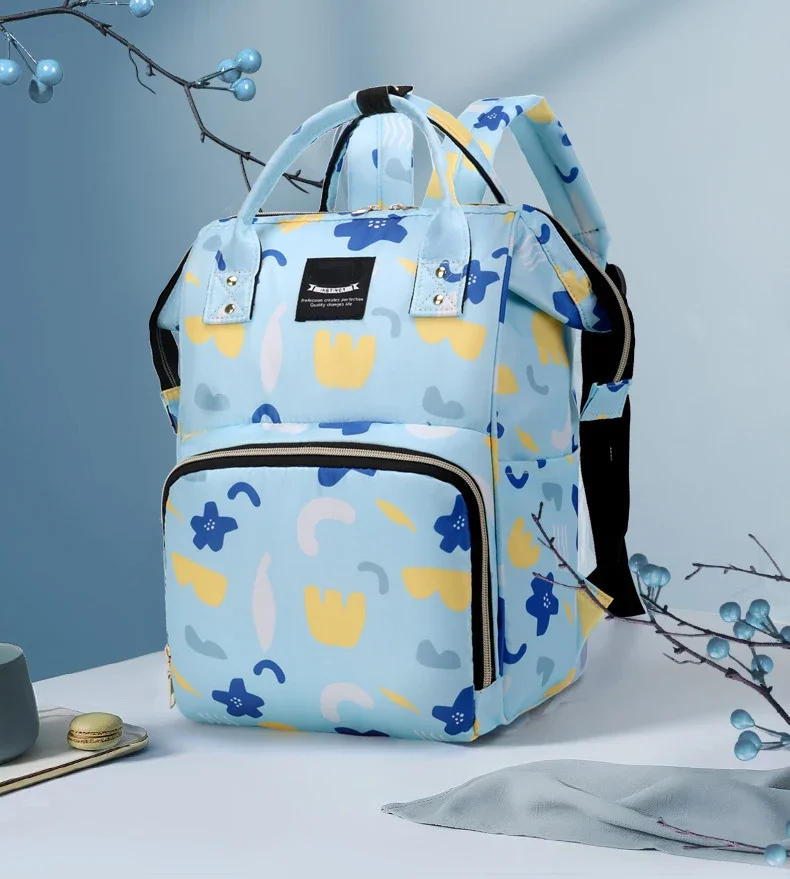 Description Picture 2 of itemFashion Oxford Shoulder Mother and Baby Bag Mami Outdoor with Baby Insulated Milk Storage Backpack Portable Storage