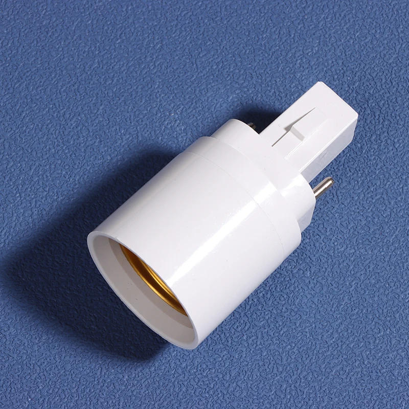 Description Picture 6 of itemLED G24 To E27 Adapter Socket Halogen CFL Light Lamp Base Converter E27 To G24 Bulb Holder Adapter 2Pin 85-265V Bulb Holder