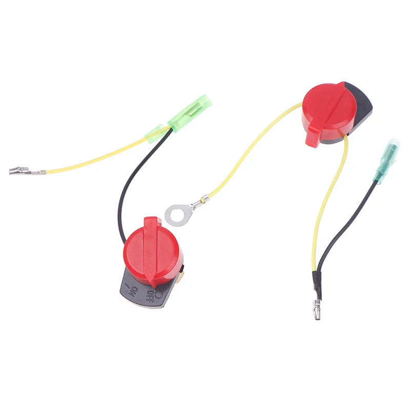 Description Picture 2 of item1PC DIY Accessories 2/3 Wires Engine Power Stop On Off Kill Switch Control For GX110 GX120 GX160 GX200 GX240