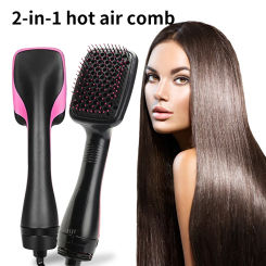 Hair Dryer Brush One-Step Hair Dryer Brush Smooth Hot Air Comb Travel Hair Dryer Comb Professional Hair Dryer