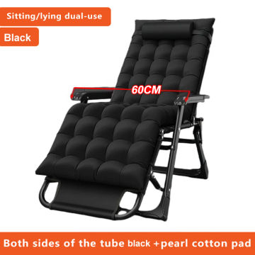 Folding Bed Outdoor Travel Portable Camping Bed Household Single Person Lunch Break Bed Multifunctional Reclining Chair