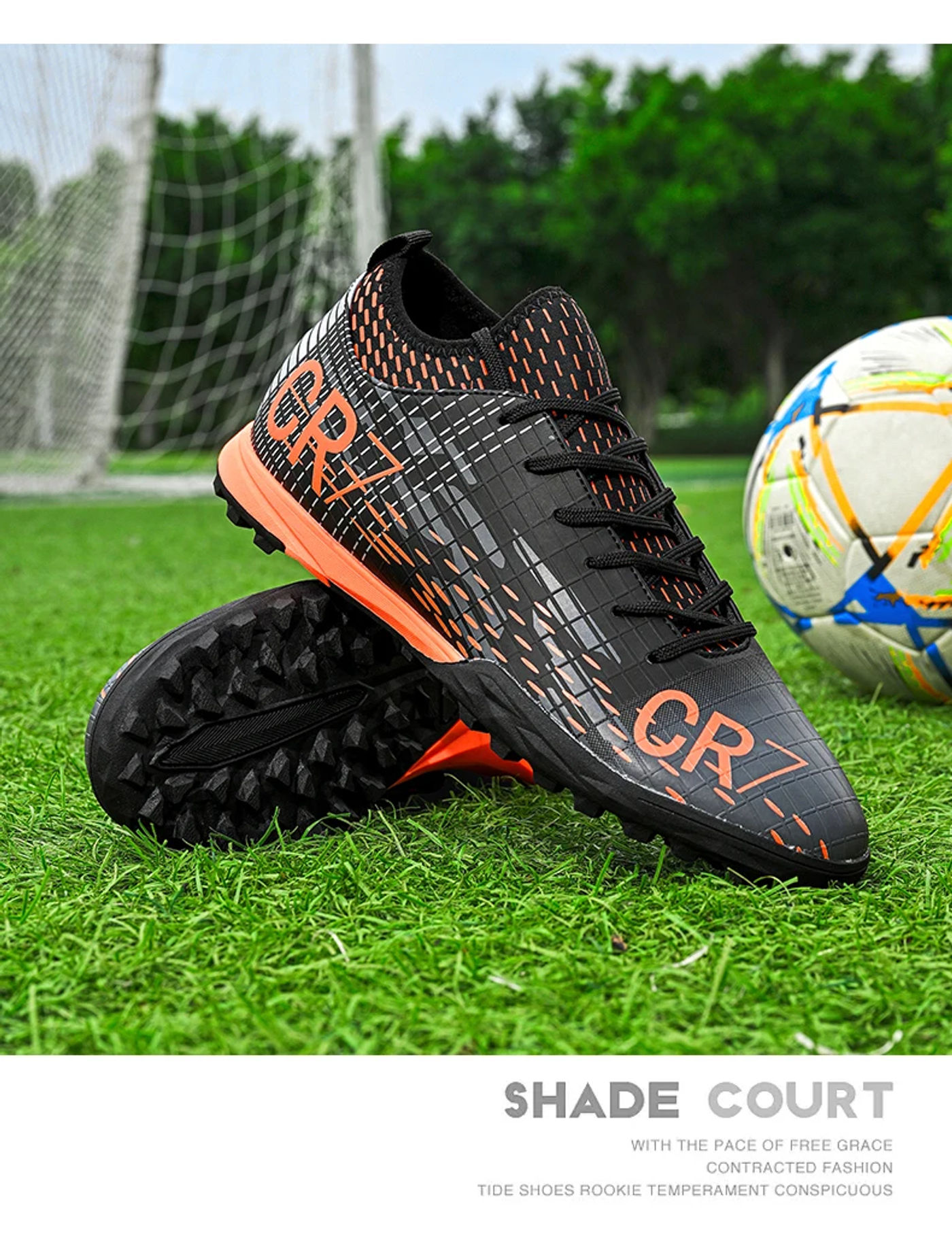 Description Picture 6 of itemMen’s Sneakers Cleats Futsal Top Quality FG/TF Soccer Shoes Wholesale Training Non-Slip Outdoor Ultralight Sport Football Boots