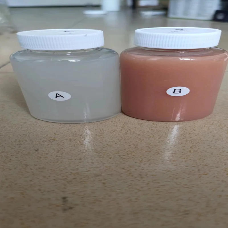 Description Picture 3 of item500/1000 Liquid silicone rubber for making DIY silicone molds, flesh color simulation skin