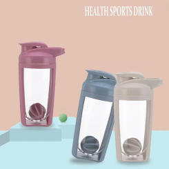 550ML Shaker Cup Sports Water Bottle Portable Coffee Milk Mixing Cup Protein Powder Shake mixing cup Sealed Leak-proof Bottle