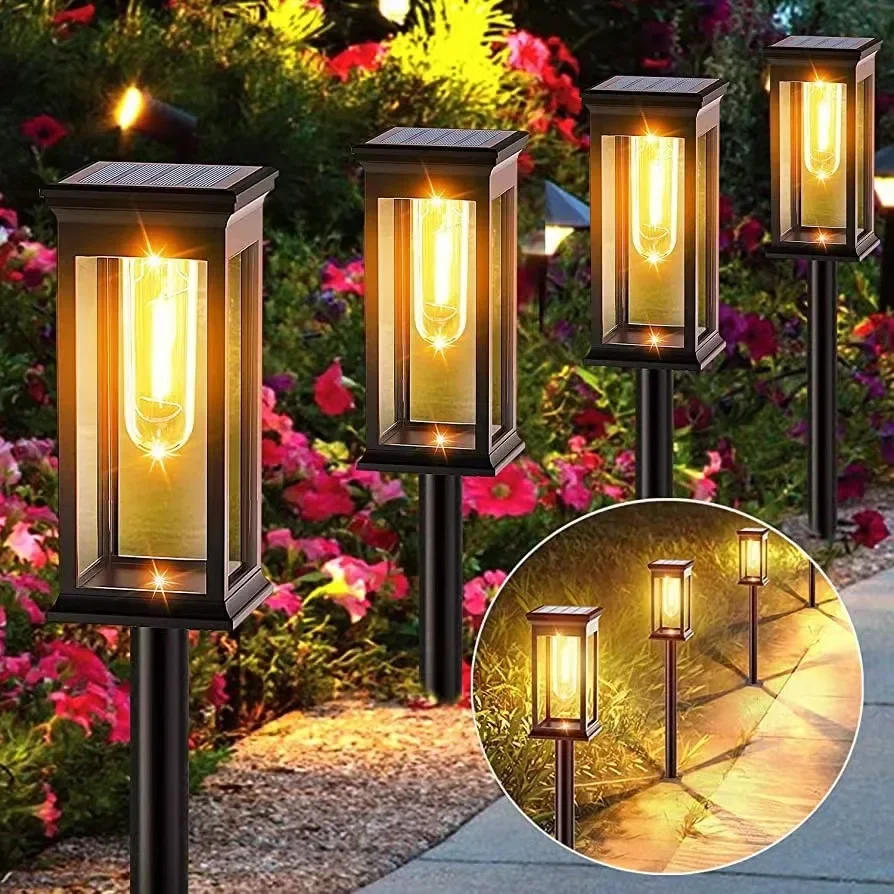 Description Picture 2 of itemLatest Solar Lamp Lawn Ground Light Outdoor Garden Courtyard Lamp Waterproof Light Control Atmosphere Decorative Street Lamp Hot