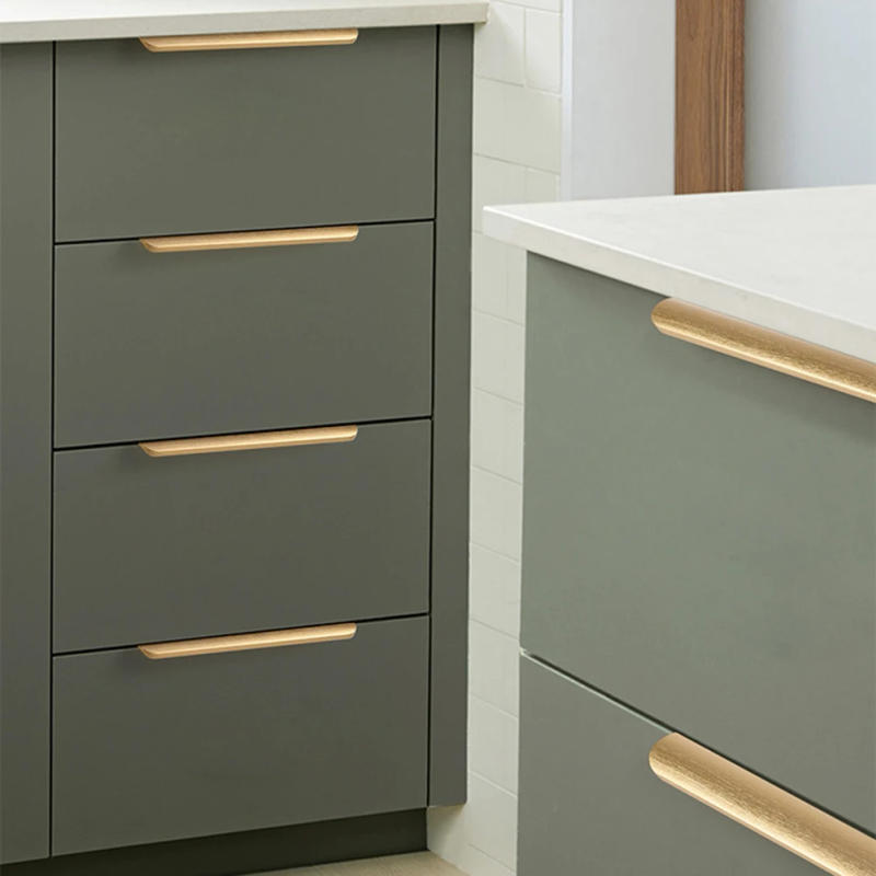 Description Picture 3 of itemKitchen Cabinet Door Handles Cupboard Drawer Concealed Finger Edge Gold Pull Cupboard Drawer Knobs Long Handle Hardware