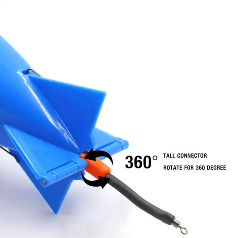 Description Picture 5 of itemFishing Accessories Carp Fishing Rocket Feeder Large Small Spod Bombs Float Lure Bait Holder 14.5cm Pellet Rockets Feeders