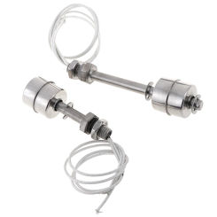 New Arrive Mini Stainless Steel Float Switch Tank Liquid Water Level Sensor Double Ball Float Switch Tank Pool Flow Sensors 1PC