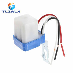 1PCS AS-10 Street Lamp Light-Operated Switch 10A AC220V Waterproof Automatic Light Induction Switch AS10