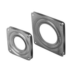 1Pcs Small Hollow Furniture Hardware for Bookshelf Serving Tray 360 Degree Display Stand Turntable Boat Seat Swivel Plate