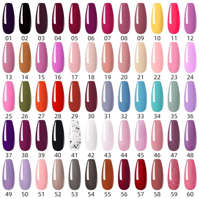Description Picture 4 of itemUV Gel Polish 1kg Soak off LED Lamp Colorful Nail Pure Varnishes Top Base Matte Coat Manicure Lacquers DIY Salon Press on Tips