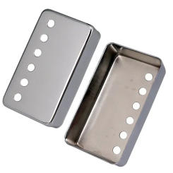 New Metal Humbucker Pickup Cover 50/52mm For LP Style Electric Guitar Silver Black Guitar Parts Musical Instrument Accessories