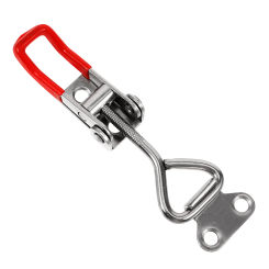 Lock Fixture Stainless Steel Door Buckle Jig 1000X200X150CM Latch Clamp Adjustable Toggle