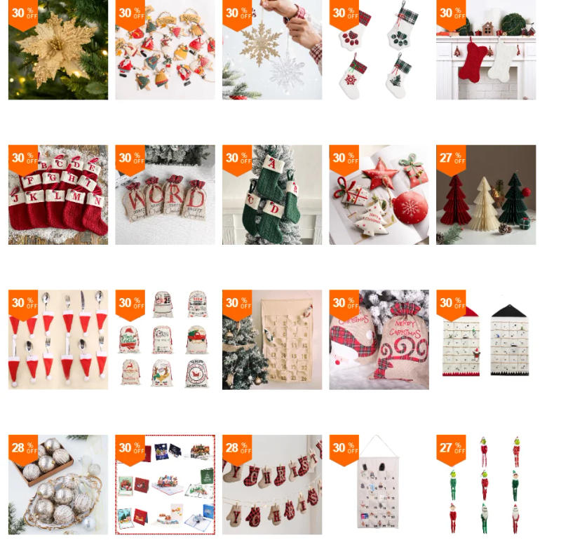Description Picture 2 of itemChristmas Decorations Mini Wool Felt Garland Pendants Christmas Bow Bell Ornament For Tree Home Party Holiday Hanging Xmas Decor