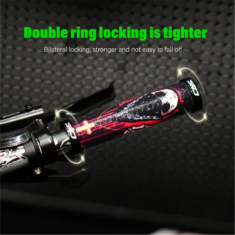 Description Picture 5 of itemCNC Bike Accessories Mtb Cuffs Bicycle Grips Lock On Handle Silicone Mountain Bike Grips Shockproof Cycling Part Handlebar Grip