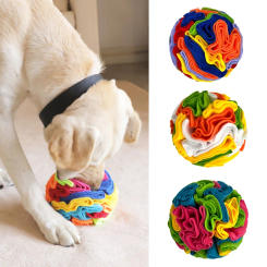 Snuffle Ball for Small Dogs, Interactive Dog Toys to Keep Them Busy, Mental Stimulation Nose Work Treat Game for Dogs