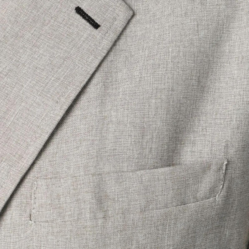 Description Picture 5 of itemMen's Suit Jacket Solid Color Pockets Men's Top Business Casual Style Men's Wear Wedding Dinner Party Performance Office Suit