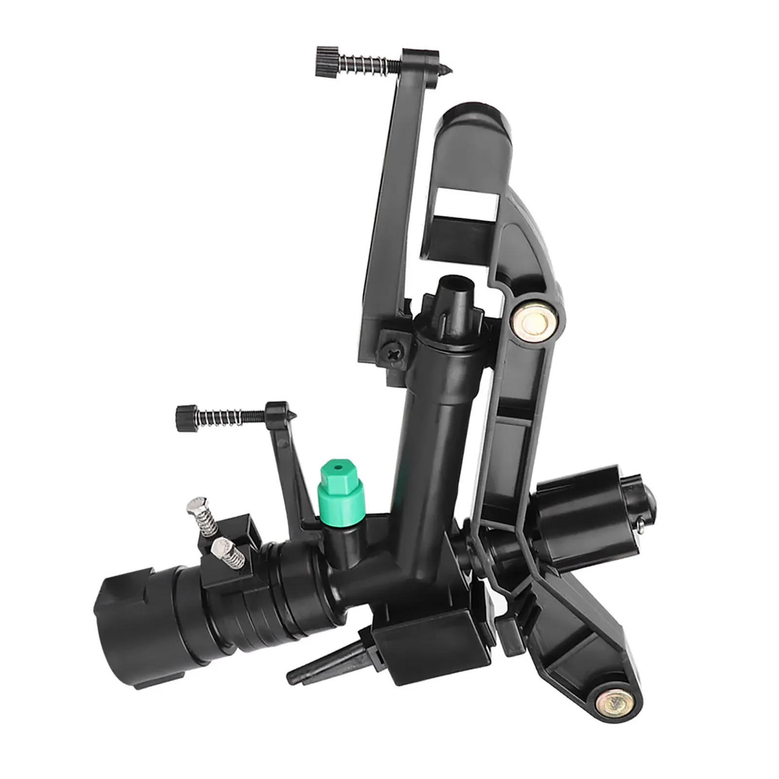 Description Picture 4 of itemG1 Rotating Rocker Arm Irrigation Nozzle Dual Outlet Female Thread Sprayer Head Adjustable Watering Sprinkler for Garden Lawn