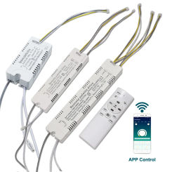 Remote palette drive phone APP control LED driver (20-40W)X4 (40-60W)X4 dimmable lighting transformer for chandeliers etc