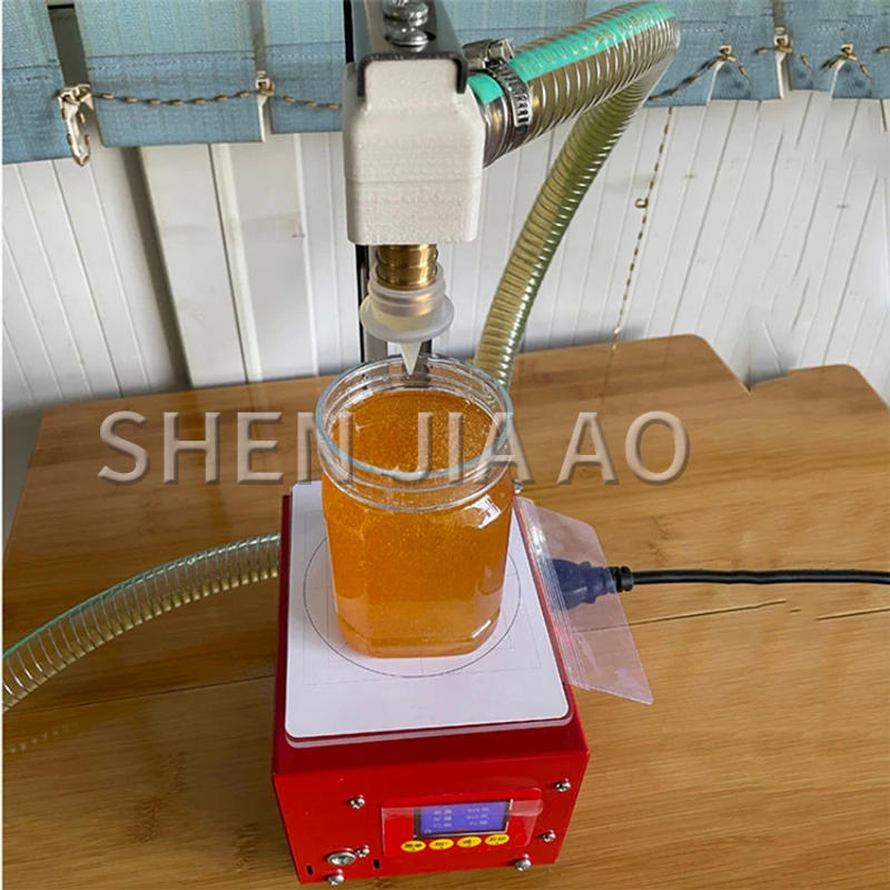 Description Picture 3 of item5KG Smart Honey Filling Machine 2022 New Commercial Gear Pump Driving Input Honey Liquid Automatic Max Filler Food Processor