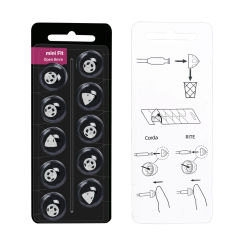Oticon Hearing Aid Eartips MiniFit Replacement Open dome Mini Fit Open 5mm, 6mm, 8mm 10mm for Oticon RITEC RIC Hearing Aids