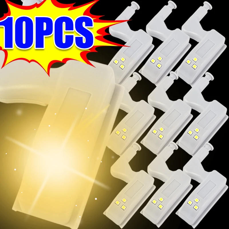 Description Picture 4 of item10/1PCS LED Inner Hinge Lamps Cabinet Wardrobe Cupboard Sensor Smart Lights Kitchen Bedroom Home Decor Under Closet Night Lamps