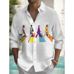 Herren Freizeit hemd Hawaii hemd Herren Sommer 3D-Druck lässig Kurzarmhemd für Herren Kleidung atmungsaktive Hemden