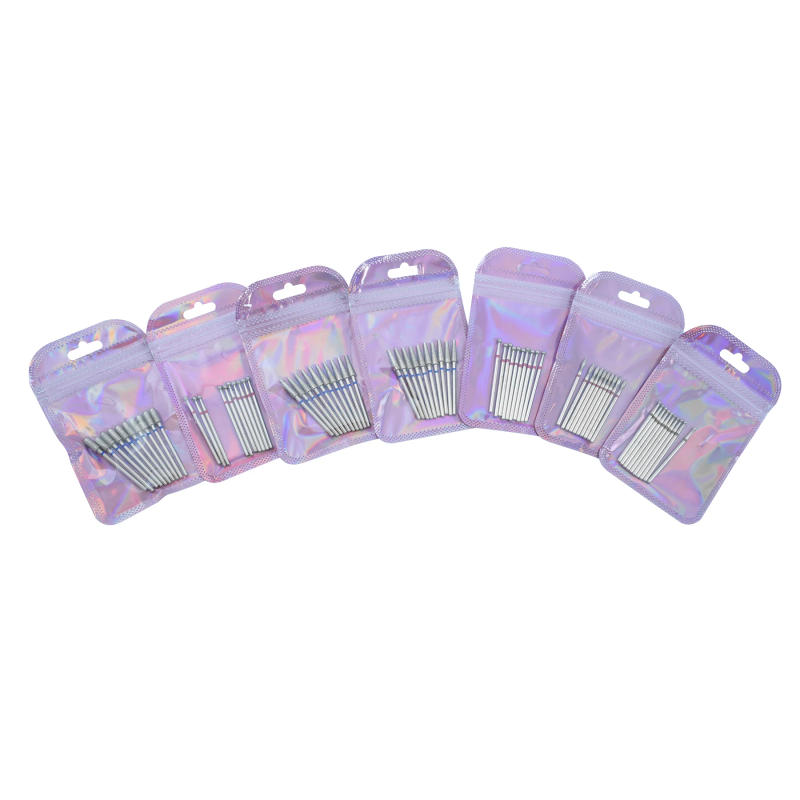 Description Picture 5 of item10pc Carbide Nail Drill Bits Milling Cutter Professional Manicure Electric Rotary Machine Burr Cuticle Remove Nail Art Equipment