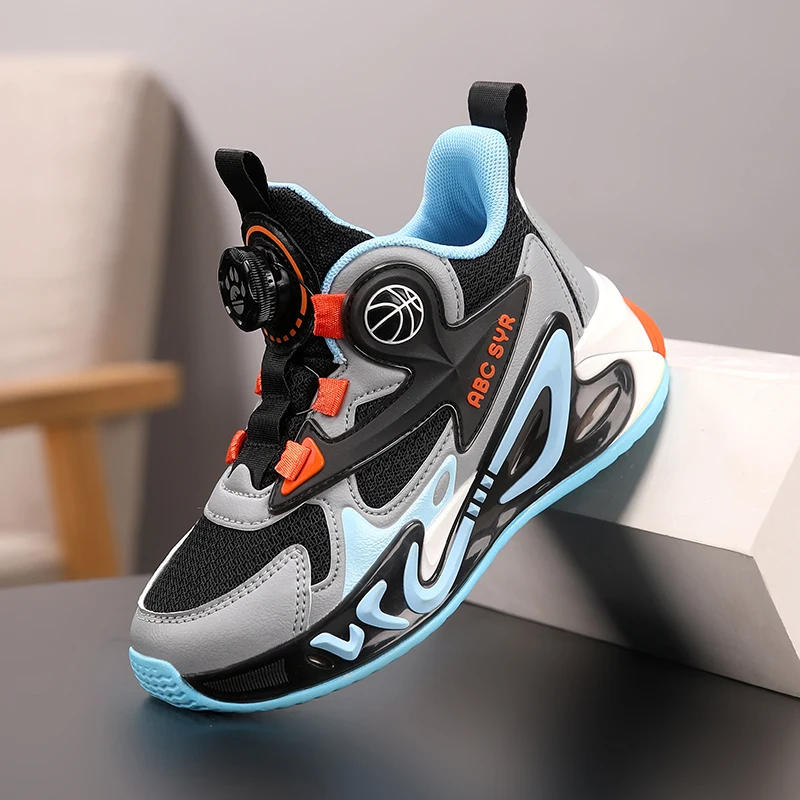 Description Picture 3 of itemChildren's Walking Shoes Popular Lightweight Anti Slip Running Shoes Fashionable Comfortable Thick Soled Sports Shoes for Kids