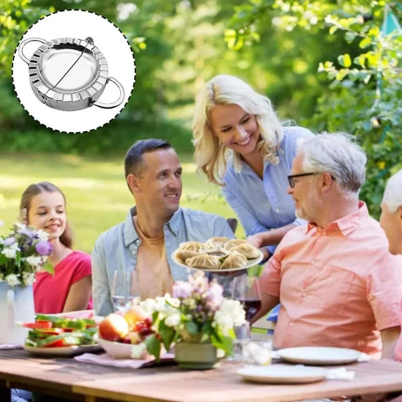 Description Picture 6 of itemMulti-size Dumpling Maker Stainless Steel Dough Cutter Eco Friendly Pie Ravioli Dumpling Mold Dough Press Pastry Accessories