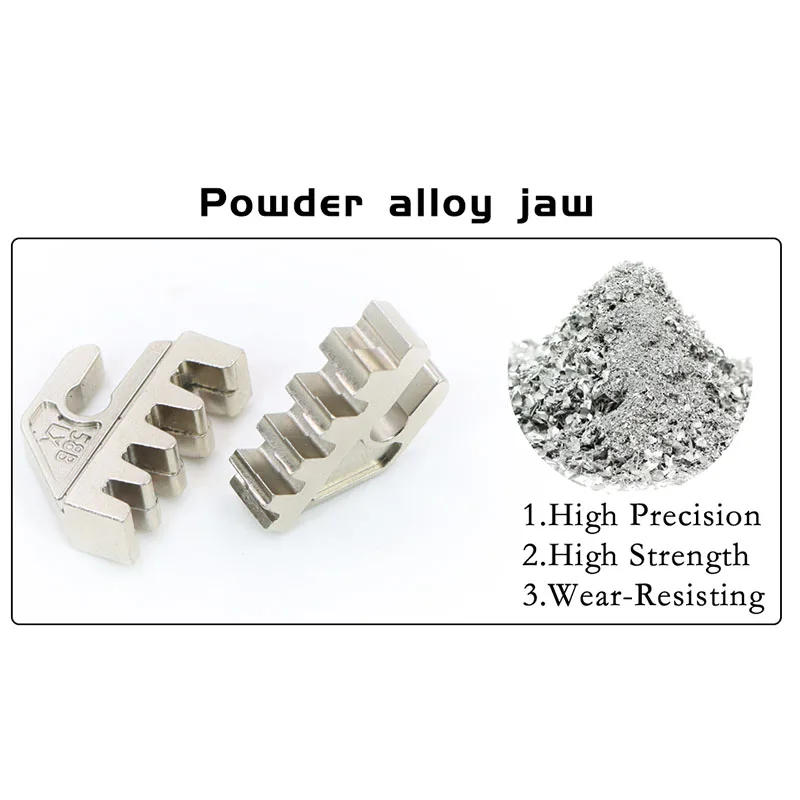 Description Picture 5 of itemCrimping Tool Pliers Crimp Jaw Set,4mm slot jaws, SN-2549 / 02C / 06WF / 06 / 2546B / 03H, used for crimping terminals