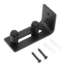 Carbon Steel Wall Mount Sliding Barn Door Floor Guide Adjustable Bottom Roller Kit Home Hardware