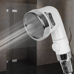 For Home Bathroom Kitchen Faucet Diverter Valve Handheld Shower head Adjustable 3 Modes Faucet Adapter Set