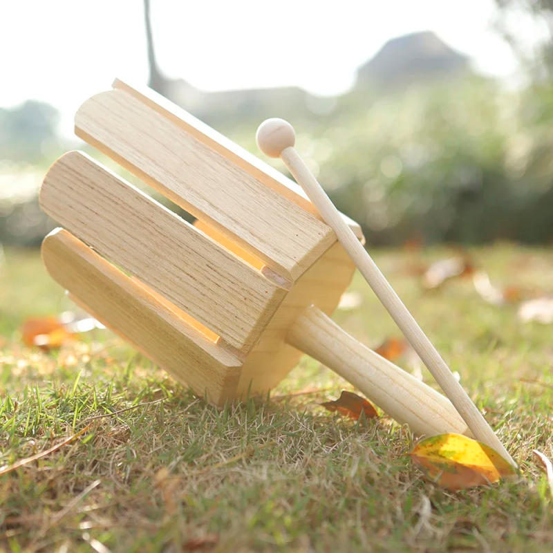 Description Picture 6 of itemSLADE Orff Instruments Wooden Children's Multi-Sound Tube Eight Sound Tube Baby Early Education Tool Toy Percussion Instruments