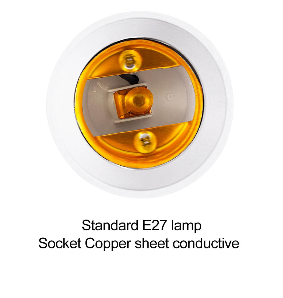 Description Picture 5 of item5PCS E14 to E27 Lamp Bulb Socket base Holder Converter 85V-265V Light Adapter Conversion Fireproof home room Lighting