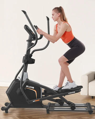 Description Picture 3 of itemPro Cardio Climber Stepping Elliptical Machine, 3-in-1 Elliptical Machine Stair Stepper Trainer, Total Body Fitness Cross