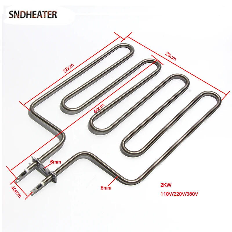 Description Picture 4 of itemSNDHEATER Electric Sauna Heating Element 3U 4U 5U Air Dry Oven Heater 110v 220v 380v 1500w 2000w 3000w Stove Grill Spare Part