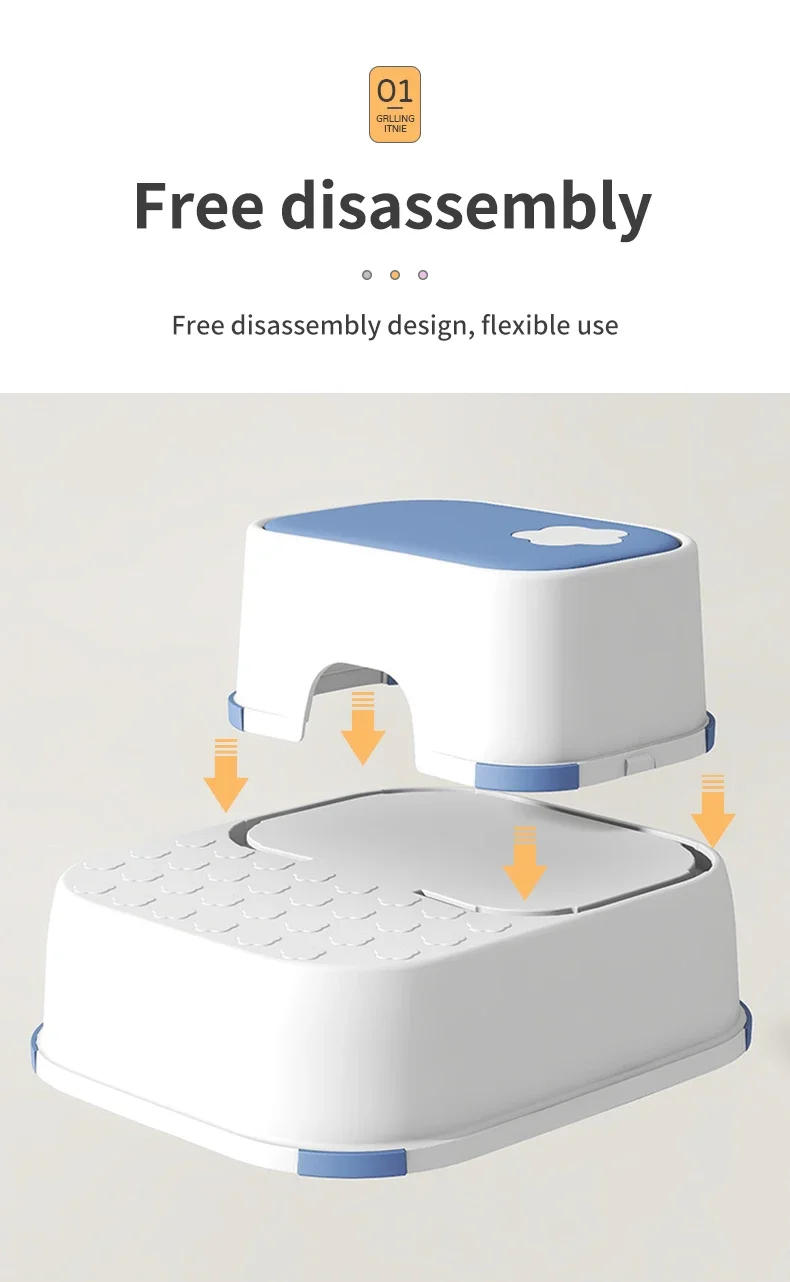 Description Picture 4 of itemMovable Toilet Animal Stool Things for Bathroom Bath Chair Elderly Portable Folding Benches Backrest Sillas Plegables Chairs Wc