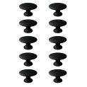 Pack of 10 Adhesive Wardrobe Door Finger Pulls Furniture Hardware Knobs Durable