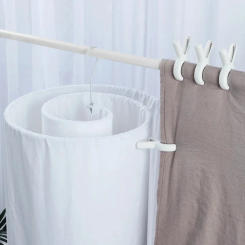 3pcs Large Beach Towel Clips Plastic Strong Windproof Clothes Pegs Quilt Hanging Clip Reusable Non-slip Fixed Drying Clothespin